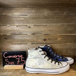 Womens Converse CTAS All Star Camo USA High Top Casual Sneakers Shoes Size 7.5 M
